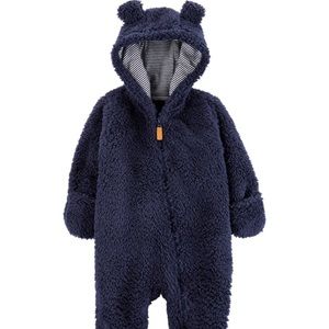 Carter’s Teddy Bear Hooded Sherpa Pram